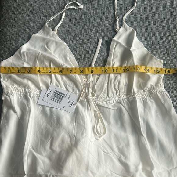 L*Space Victoria Maxi Dress Cream Size M - Picture 16 of 16